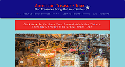 Desktop Screenshot of americantreasuretour.com